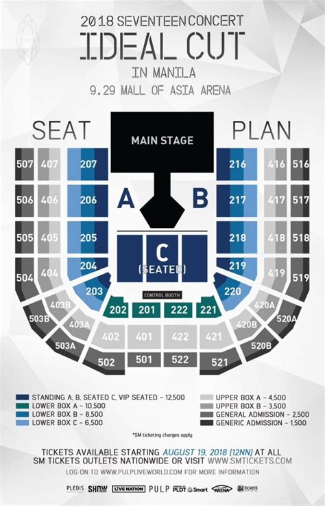 Ticket prices for SEVENTEEN’s Manila concert in October have .